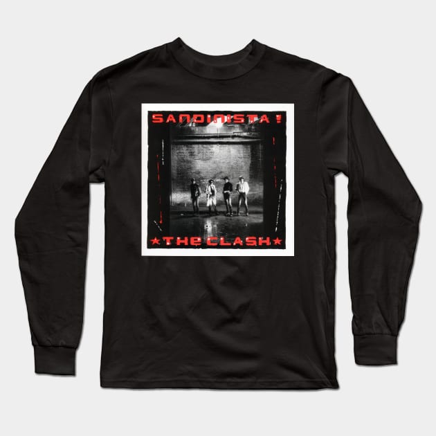 THE CLASH- SANDINISTA! Long Sleeve T-Shirt by The Jung Ones